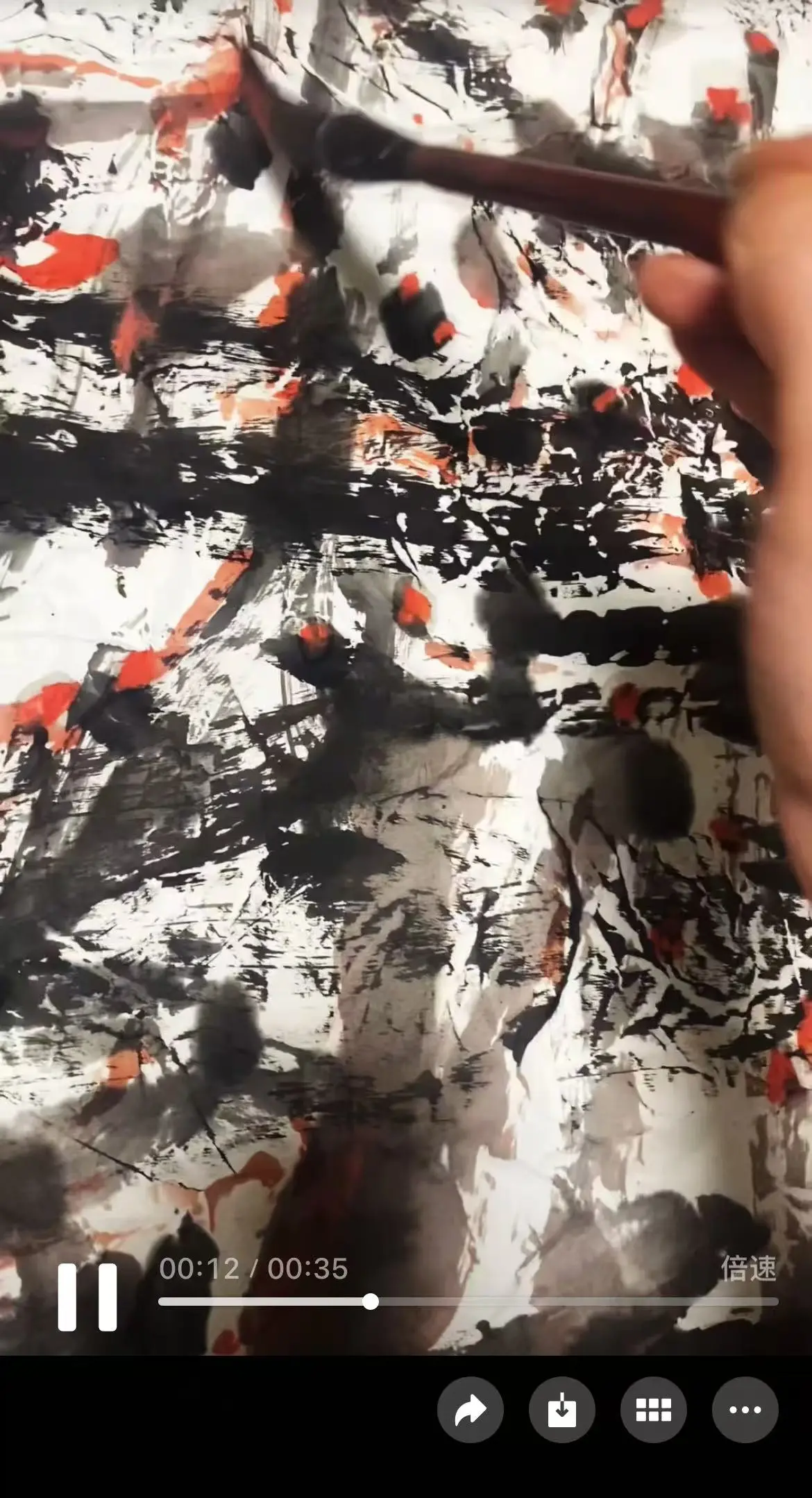 ​​Senxiang works grow naturally and spontaneously